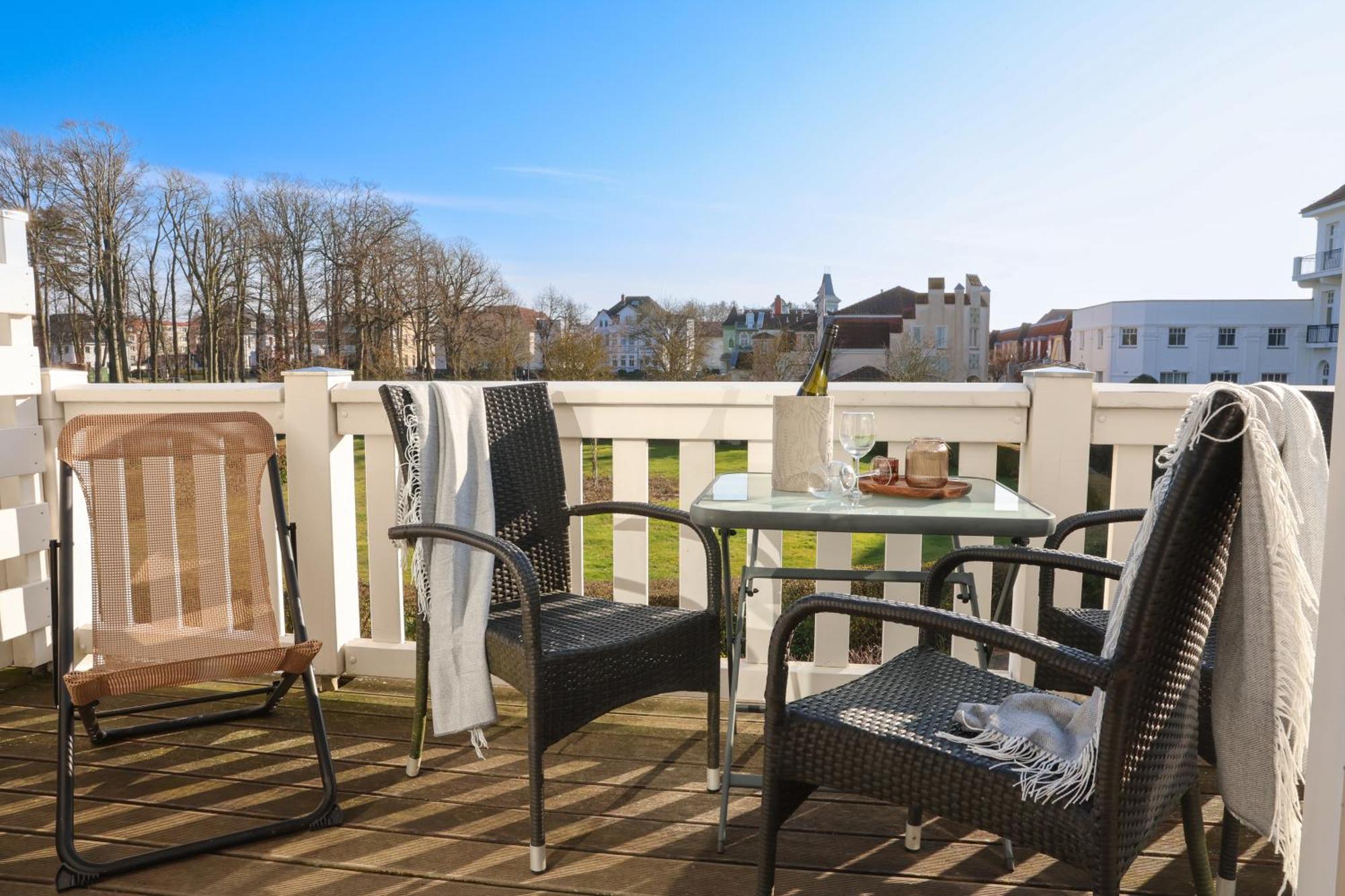 Meeresblick - Inklusive Privatem Strandkorb Ostseebad Kühlungsborn Exterior foto